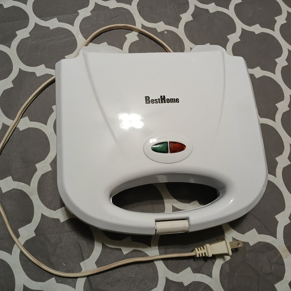 BestHome White Sandwich Maker